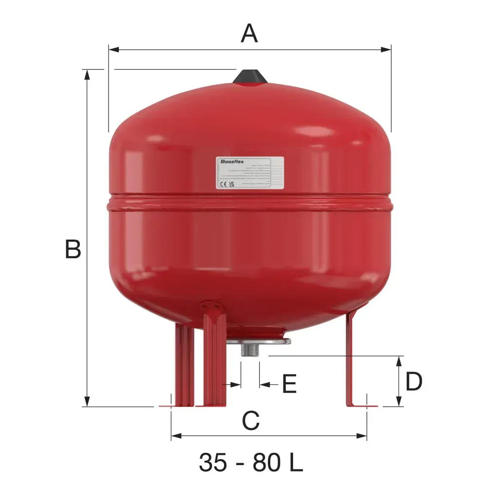 Flamco Baseflex 18/1,5 expanzní nádoba 6,0 bar