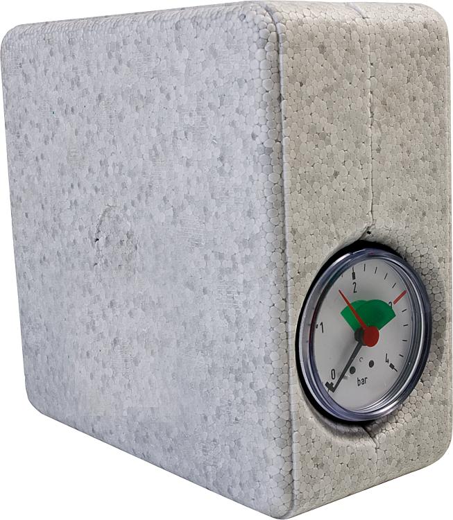 AFRISO Bezpečnostní skupina kotle, mosaz mini, s izolací 3 bar pojistný ventil