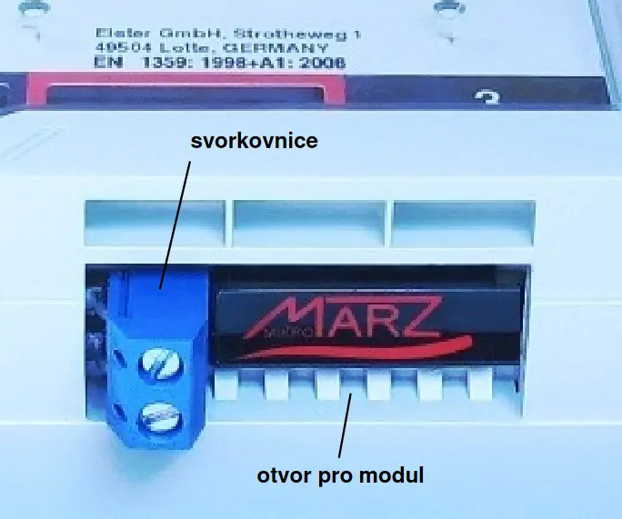 Supla PU1-GS2 Modul impulzního výstupu s jednou štěrbinou