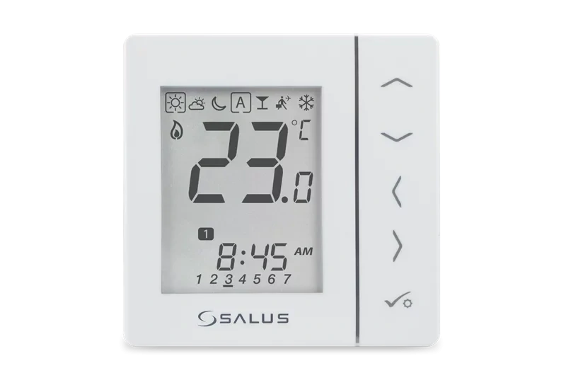 Salus VS30W Týdenní programovatelný termostat 230V bílý