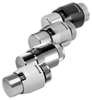 Honeywell T4021 Termostatická hlavice s připojením M30 x 1,5 - bílá/chrom