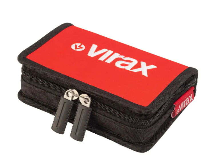 VIRAX Pouzdro s nástrčnými hlavicemi a bity