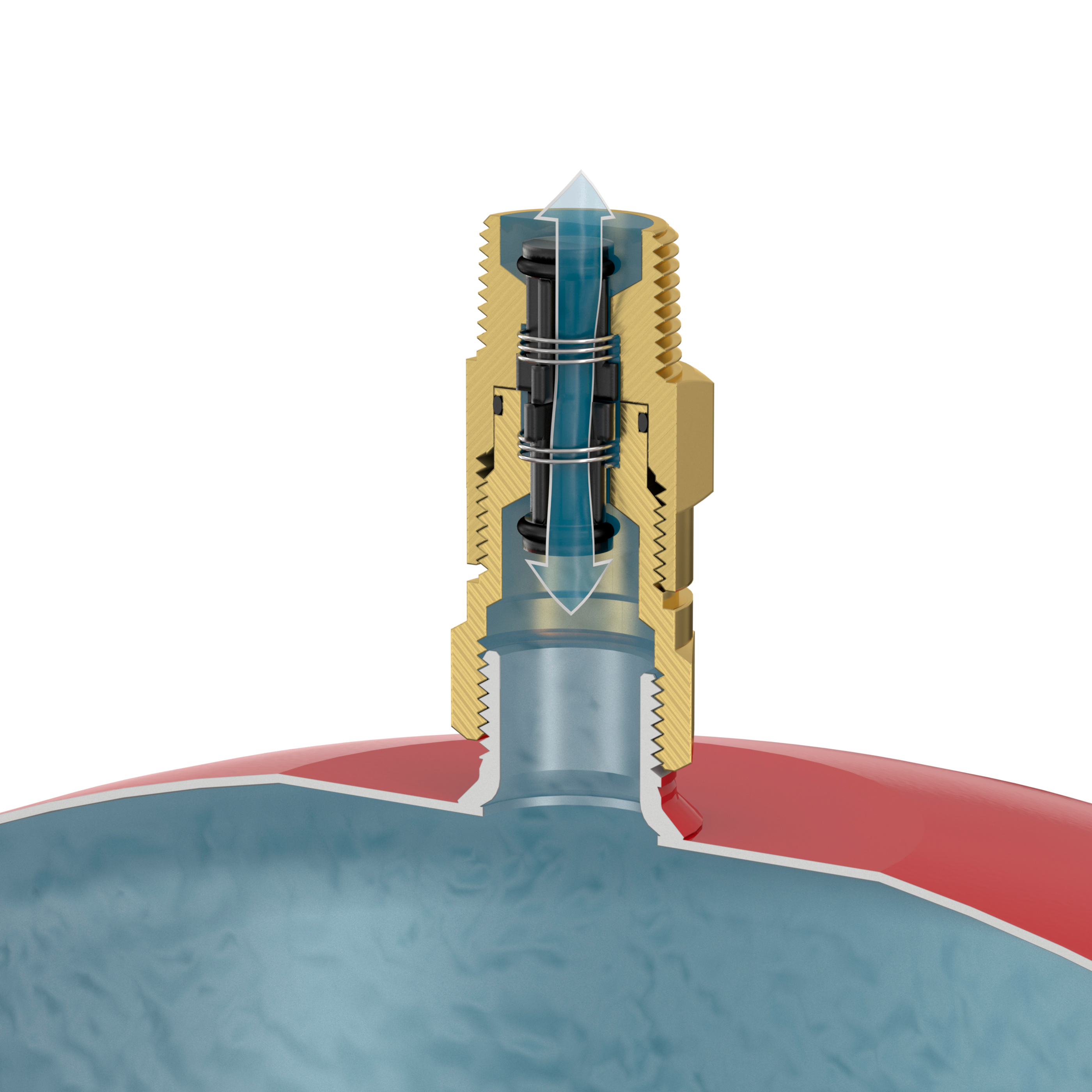 Flamco 27920 - Flexfast 3/4 připojovací šroubení k expanzomatu