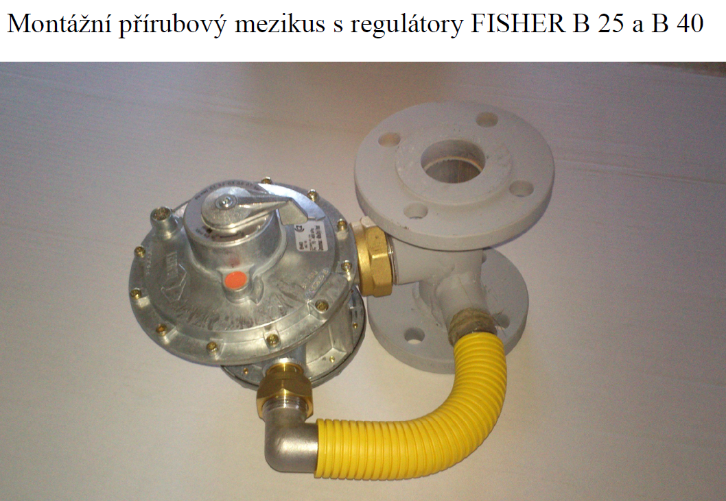Gas-Hutira Přírubový montážní mezikus (náhrada regulátoru Alz)