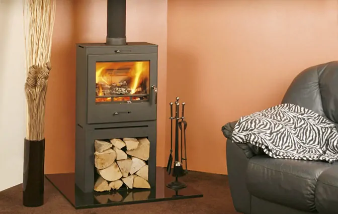 Hede Dřevník, podstavec ke kamnům hede 1