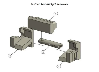 Viaflames Spodní keramická tvarovka levá ND0020