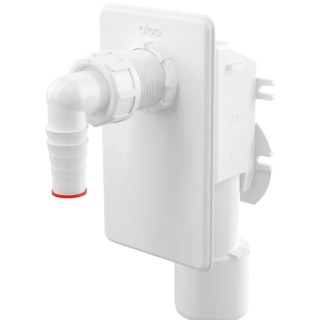 Alcadrain APS4 SIFON PRAČKOVÝ PODOMÍTKOVÝ, BÍLÁ