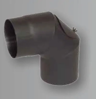  Ricomgas Koleno čistící ocelové DN 160 90st