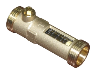 BRV 654 REGULÁTOR PRŮTOKU / PRŮTOKOMĚR DN 20 (závit MxM 6/4") 30-90 l/min