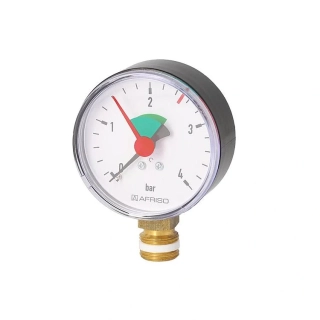 Afriso Manometr 63 mm 3/8"-2,5 bar - radiál