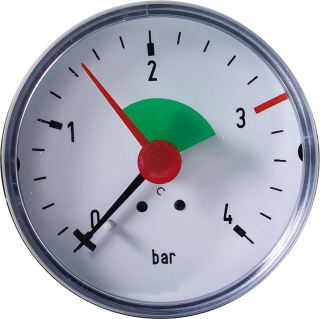 Afriso Manometr 63 mm 3/8"-3 bary - axiál