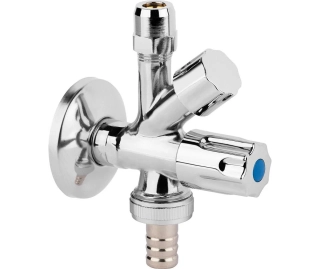 Kombinovaný rohový ventil DN 1/2"